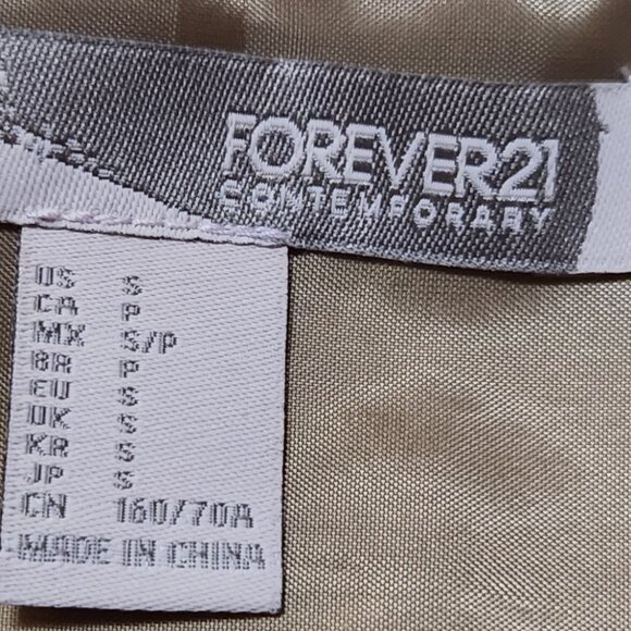 Forever 21 Sequin Skirt Gold Size Small - Picture 5 of 5